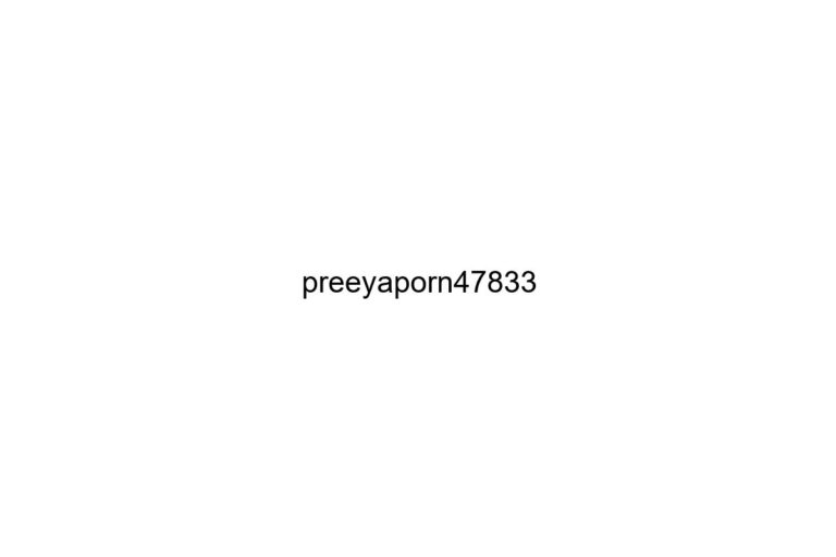 preeyaporn47833