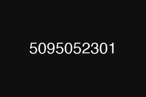 5095052301