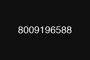 8009196588