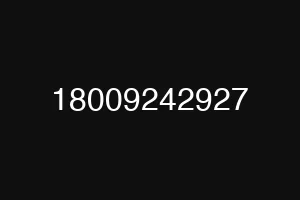 18009242927