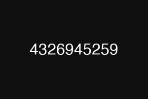 4326945259