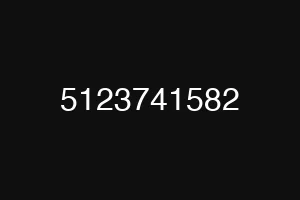 5123741582