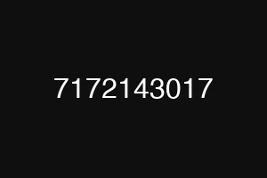 7172143017