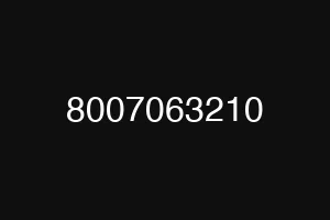 8007063210
