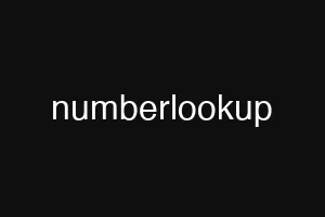 numberlookup